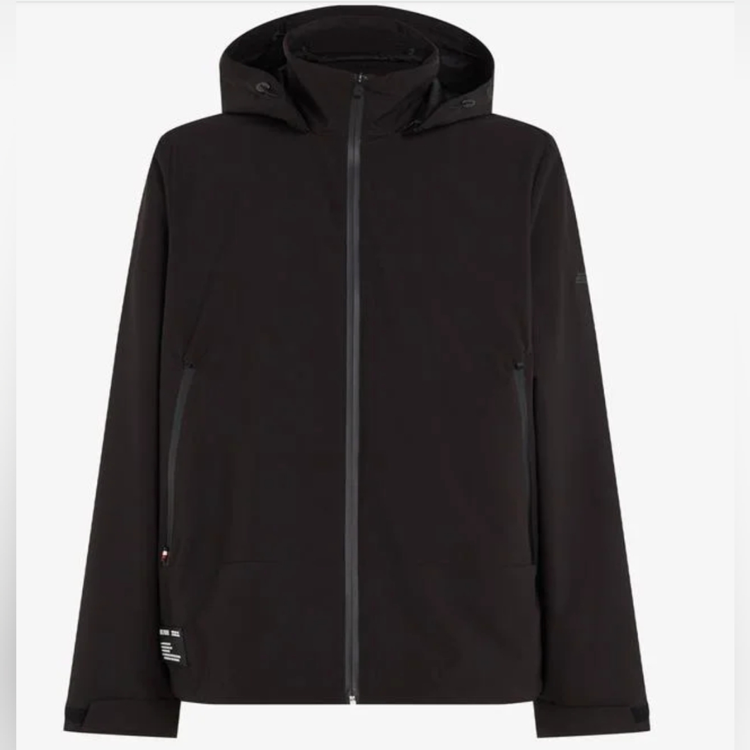 Tommy Hilfiger Best Essentials Hooded Jacket In Black